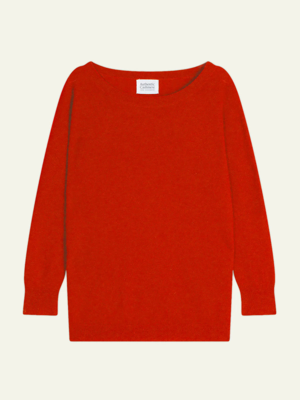 GOLÉON sweater batwing tomato