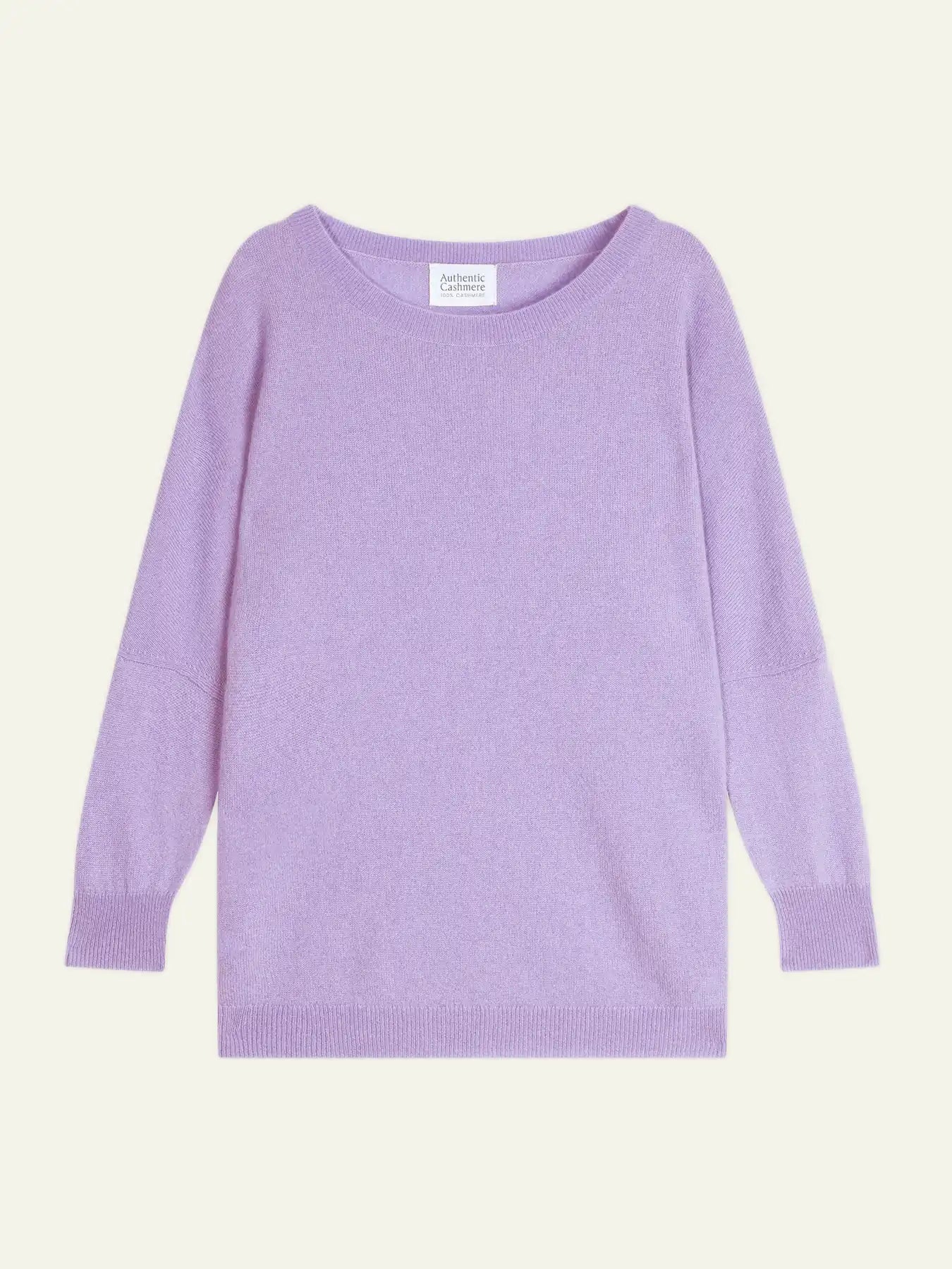 GOLÉON sweater batwing mauve