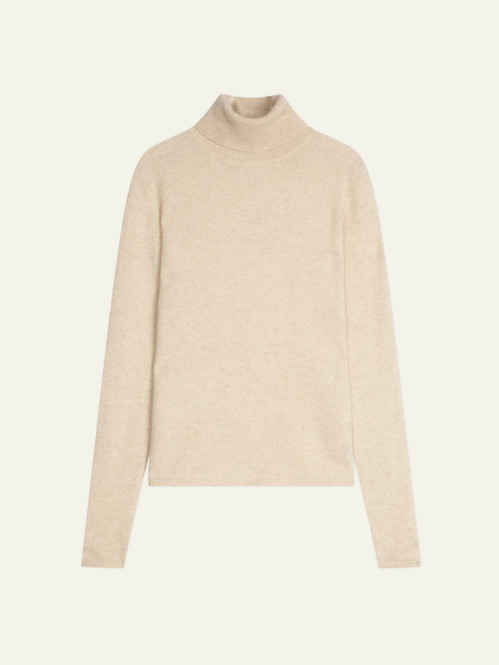 BISE pull col roulé avoine