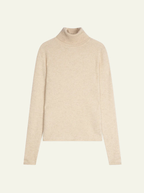 BISE sweater turtleneck oat