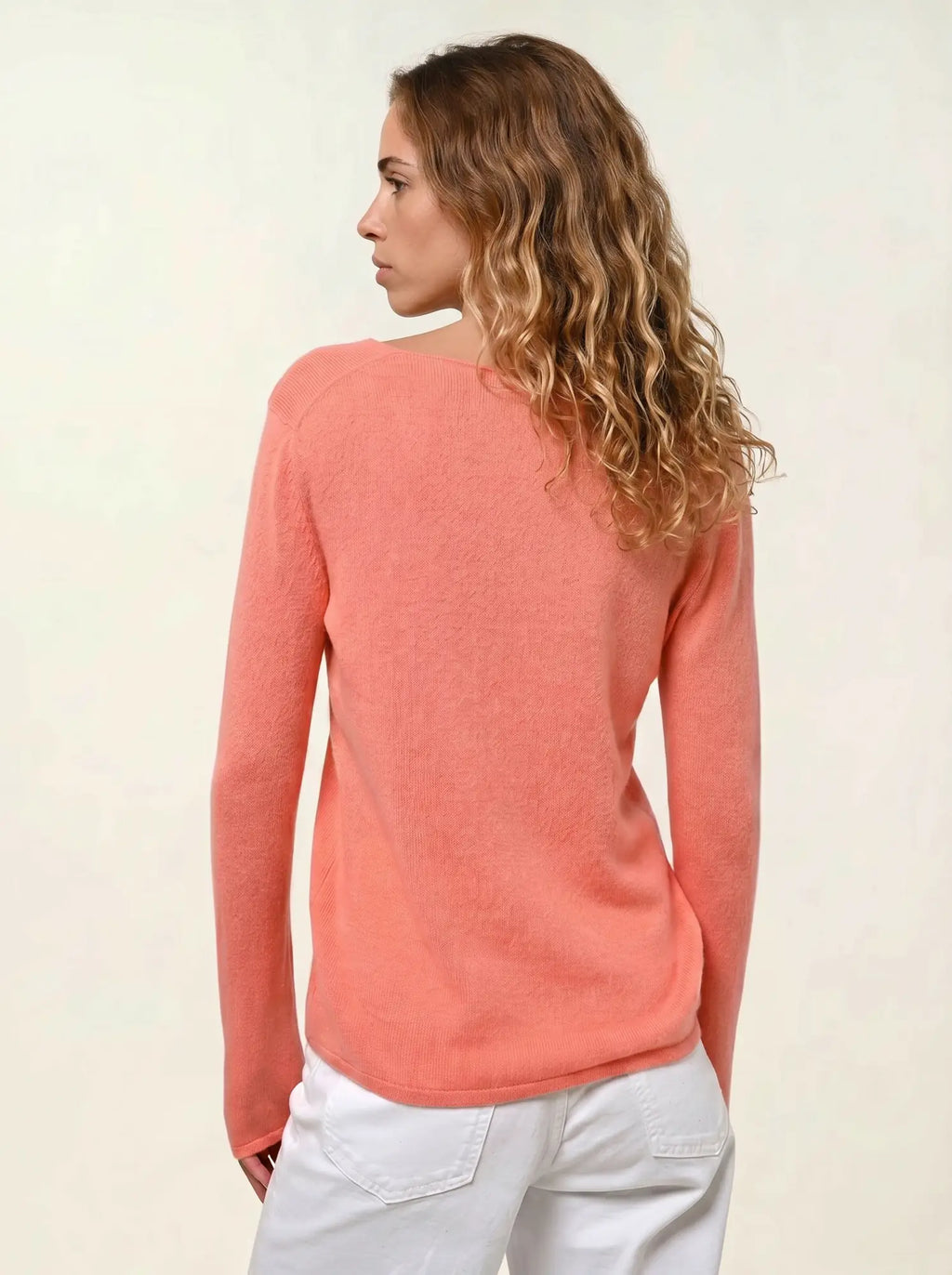 GALISE pull col V pêche