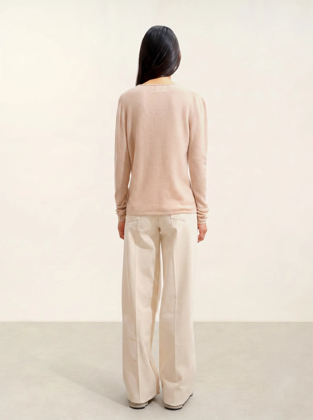 GALISE pull col V nude
