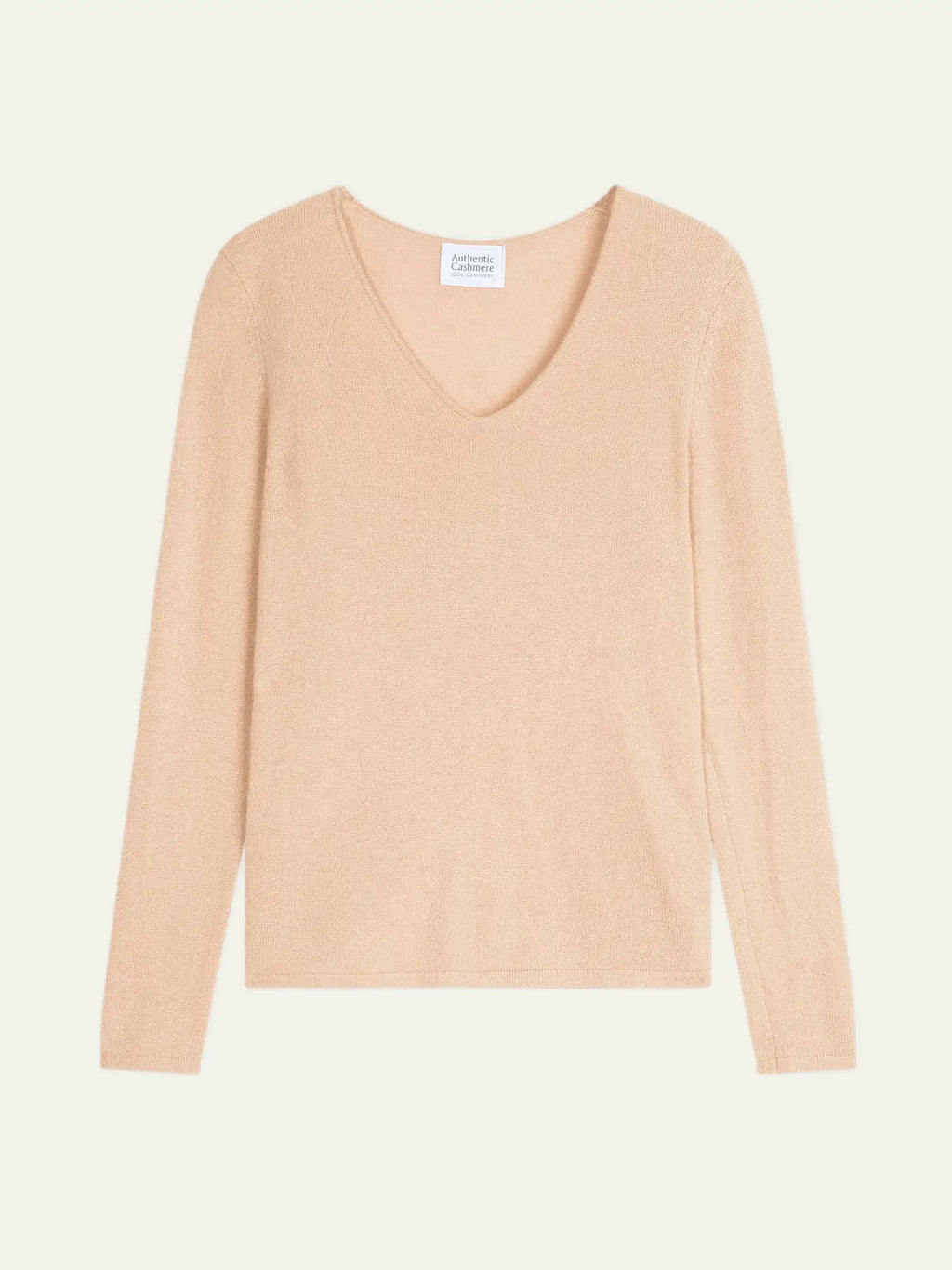 GALISE pull col V beige