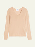 GALISE Pull Col V Beige