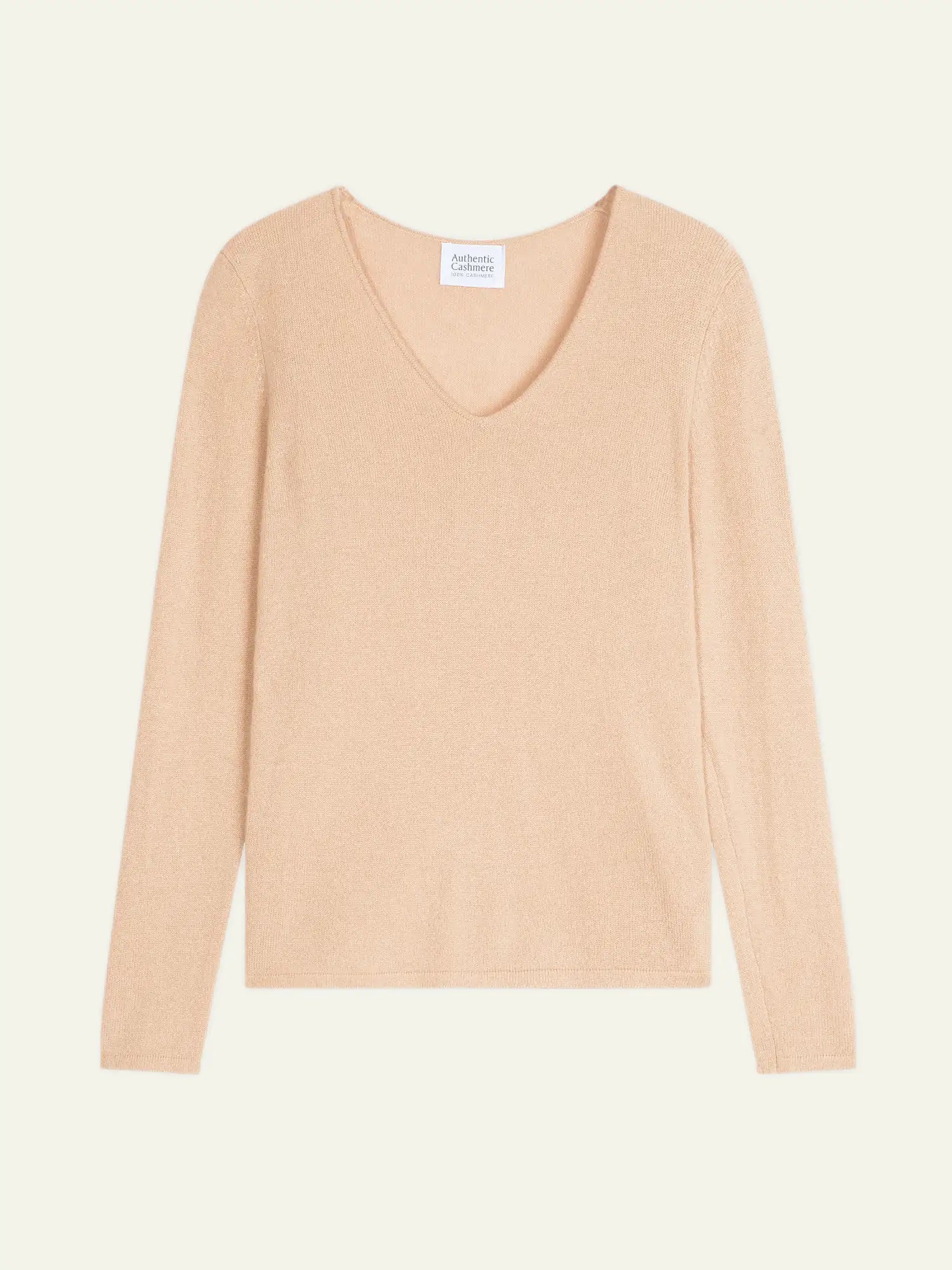 GALISE pull col V beige