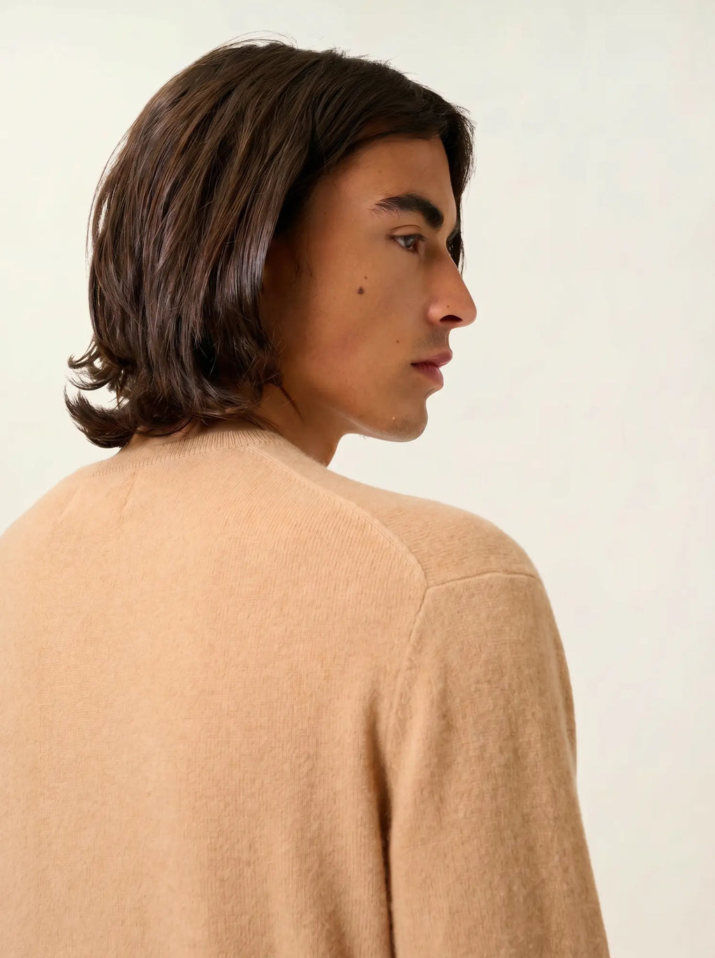 AIGLIÈRE pull col rond sahara