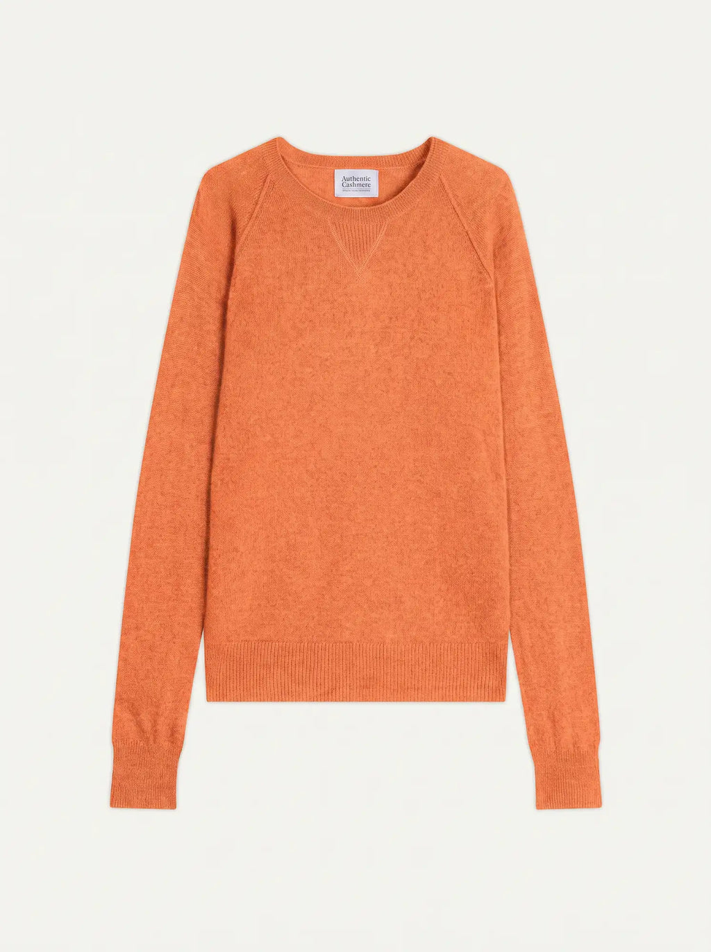 ETRET Pullover Rundhalsausschnitt Mandarine