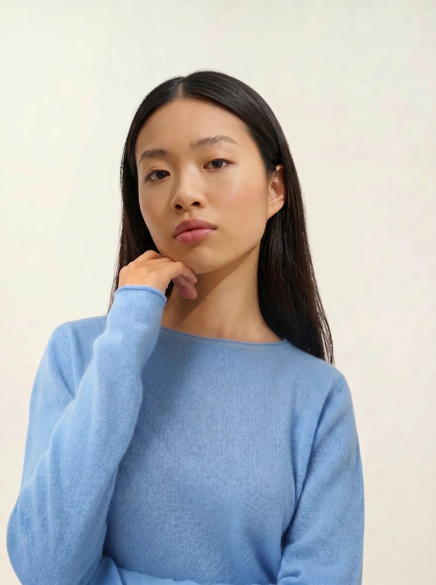 CRIOU pull col bateau bleu bébé