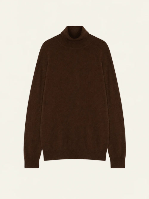 BANGE pullover rollkragen kaffee