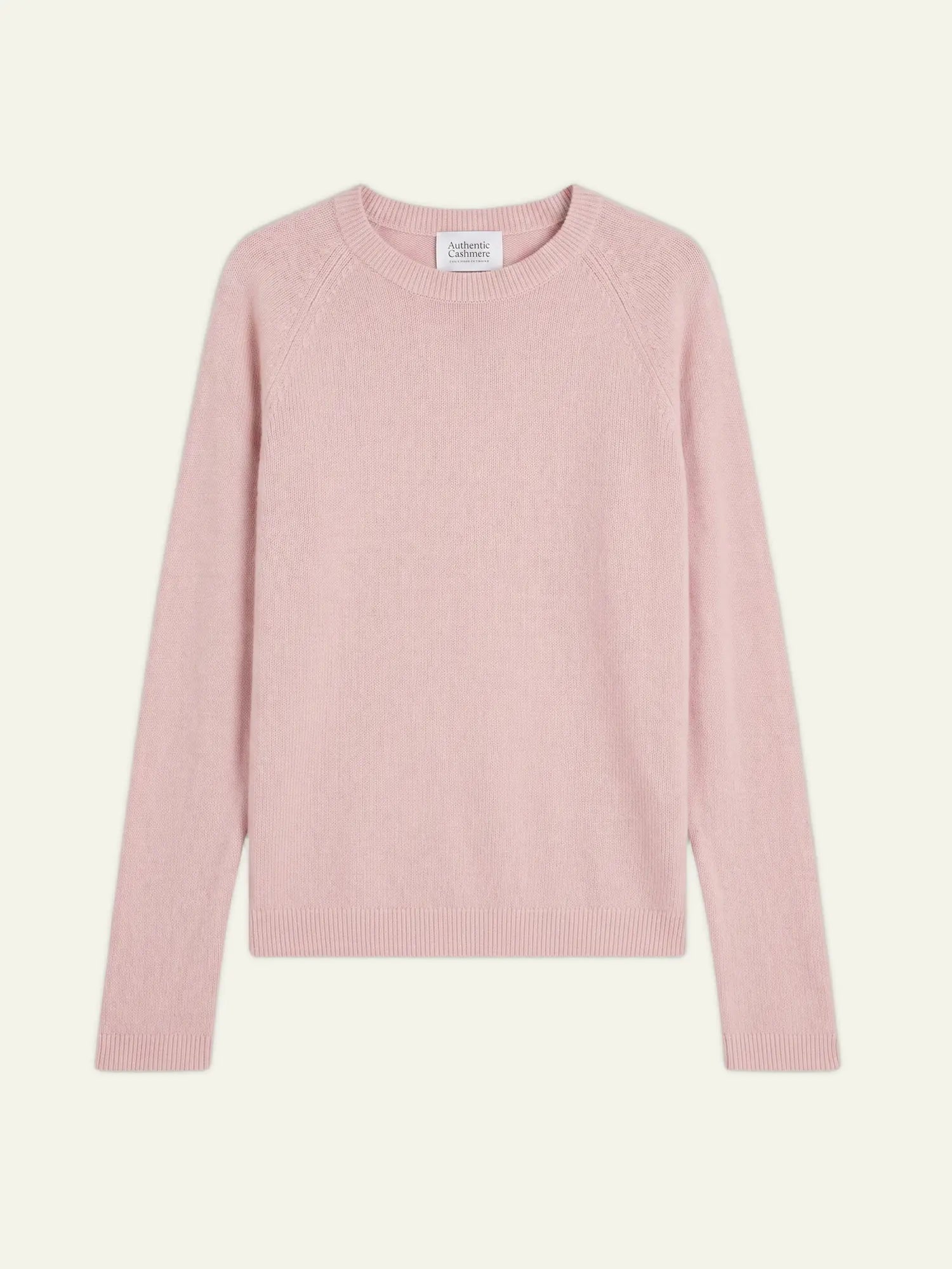 ECRIN pull col rond poudre