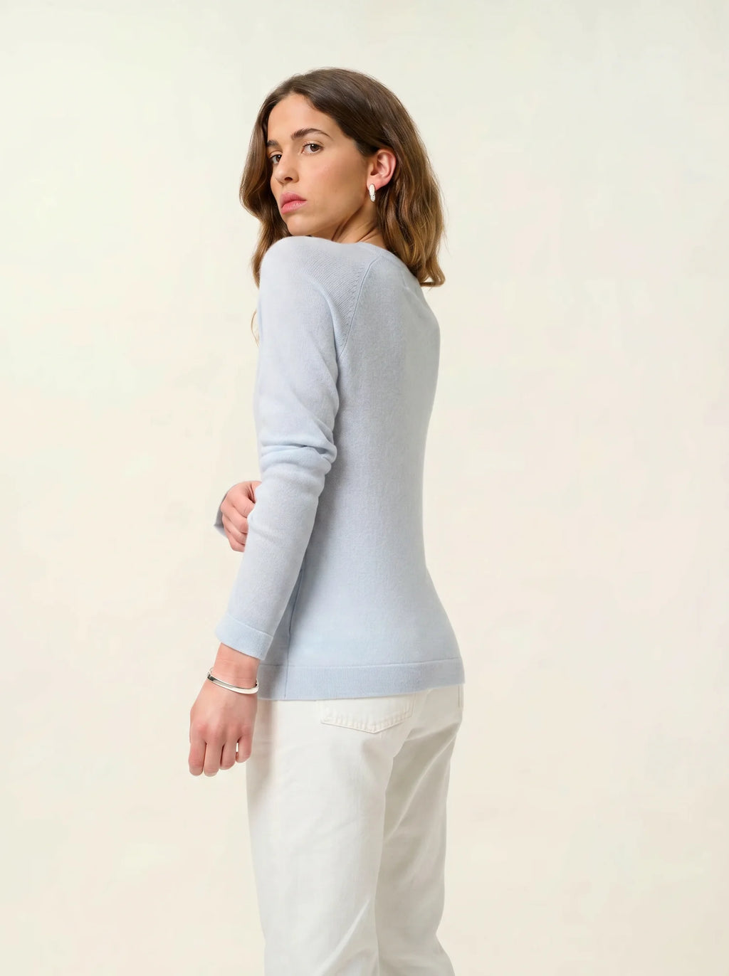 ECRIN pull col rond givre