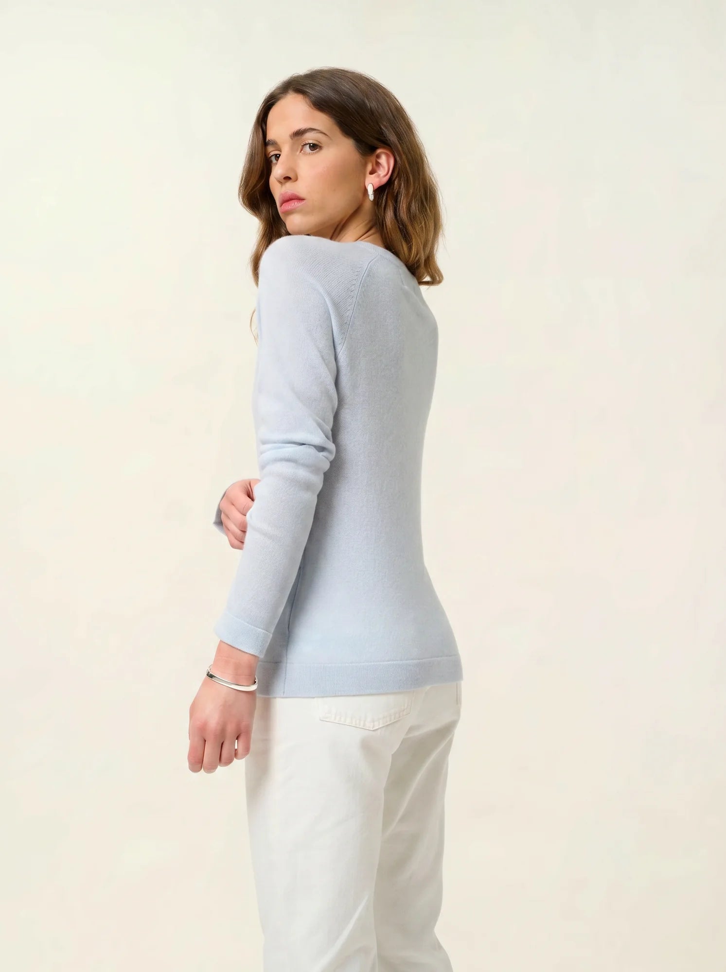 ECRIN pull col rond givre