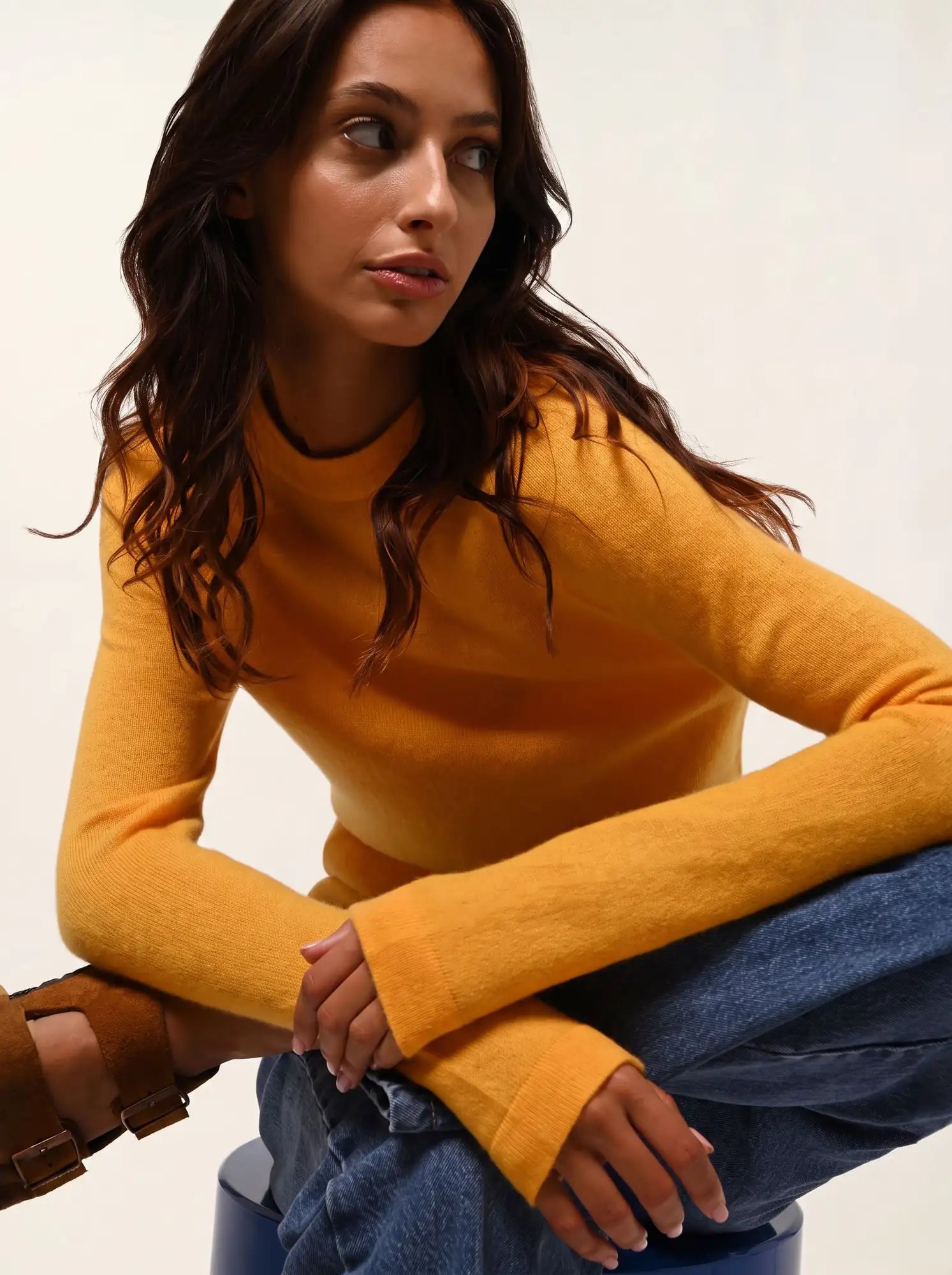 ECRIN pull col rond nèfle