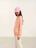 GIUSALET Pullover V-Ausschnitt Beige