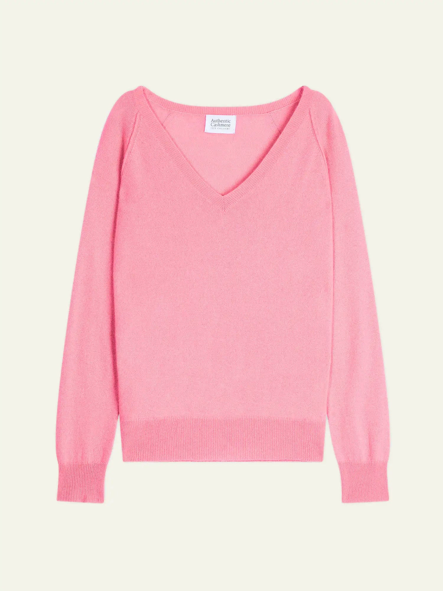 GIUSALET sweater v-neck bubblegum