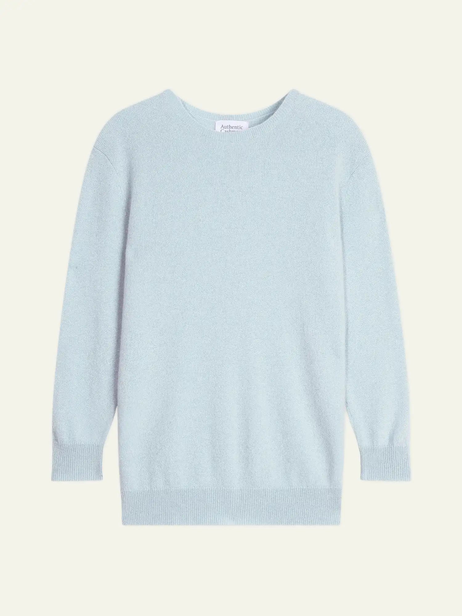 ESTARIS Sweater Crew Neck Buttoned Back Frost