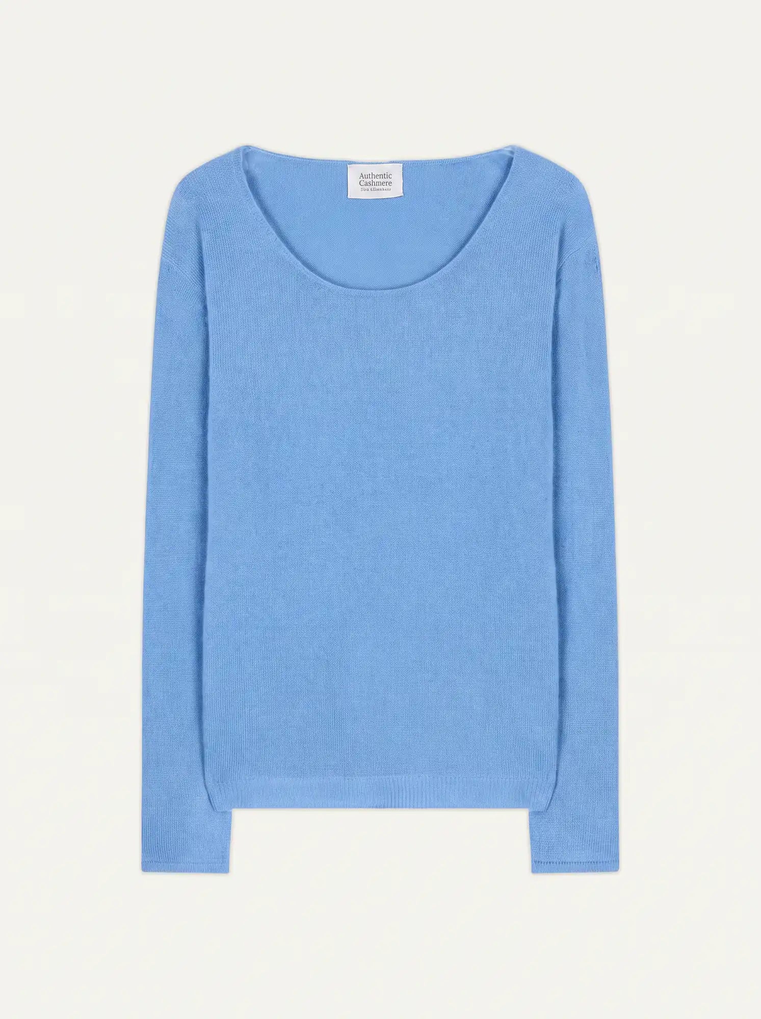 LANFON sweater crew neck baby blue