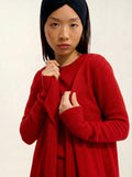 CHÉSERY Jacket Long Carmine