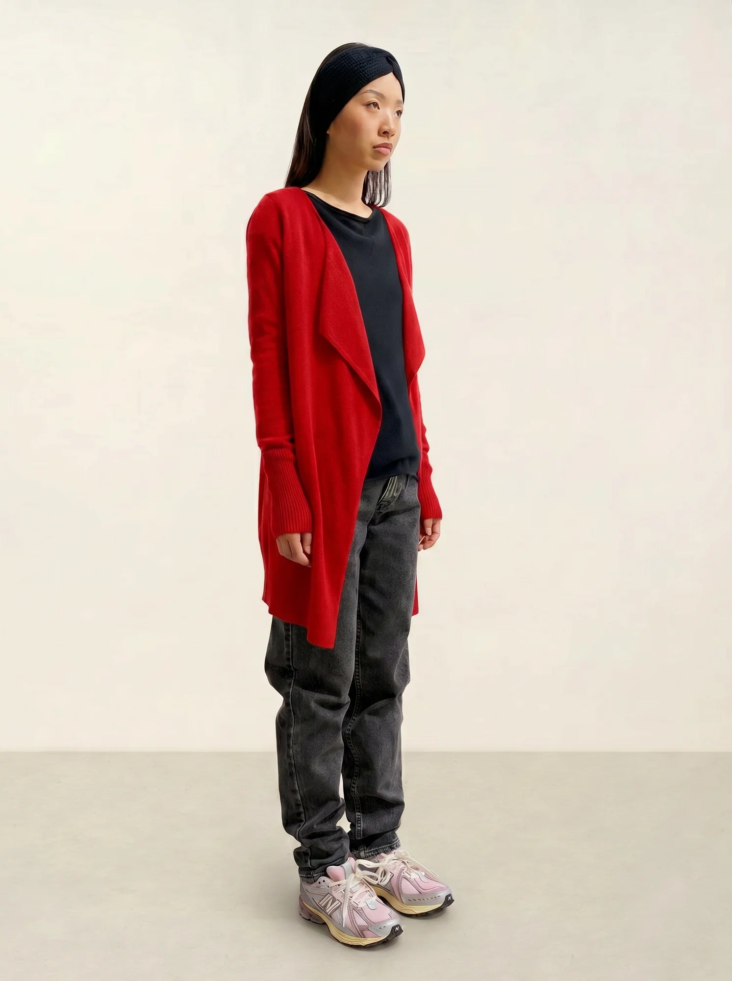 CHÉSERY Jacket Long Carmine