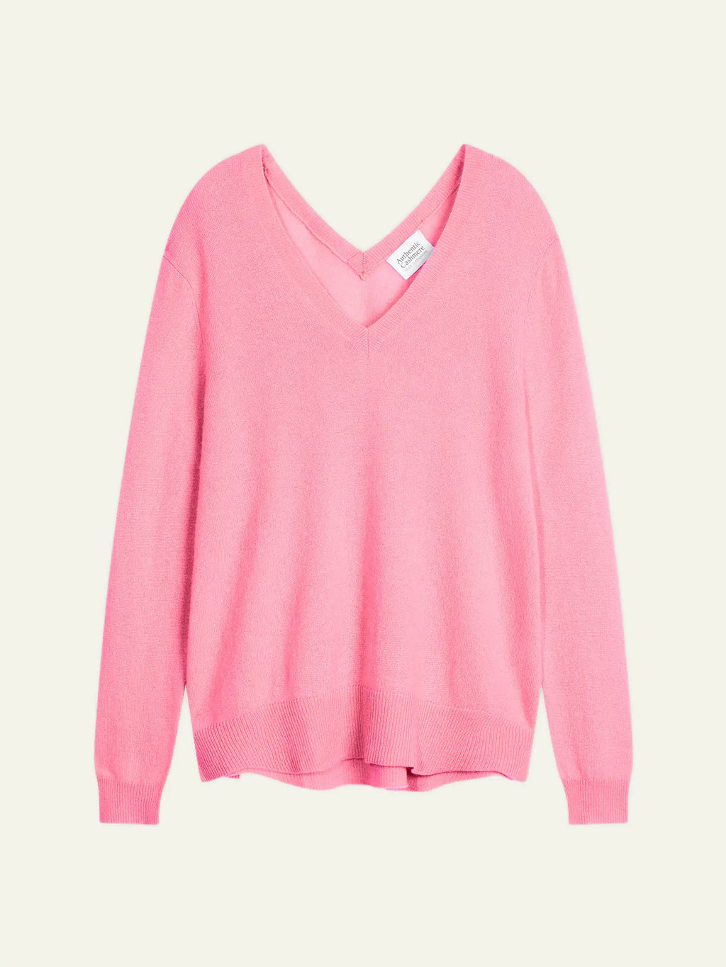 GIEGN pullover v-ausschnitt vorne und hinten kaugummi