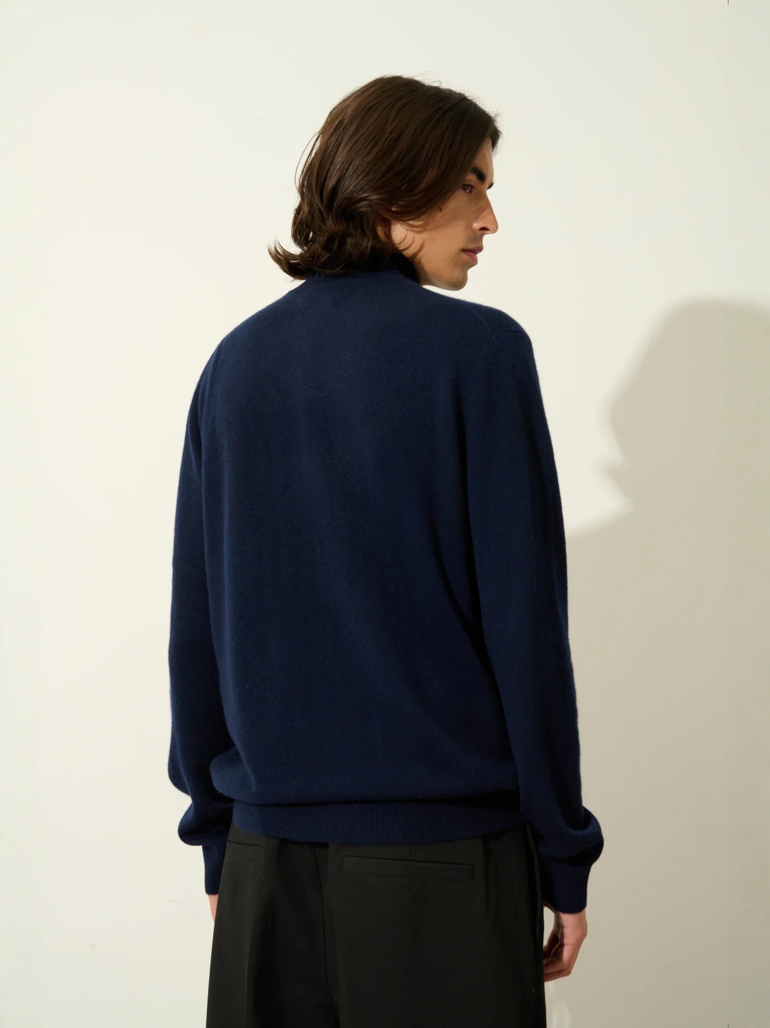 AMBIN pull camionneur bleu marine
