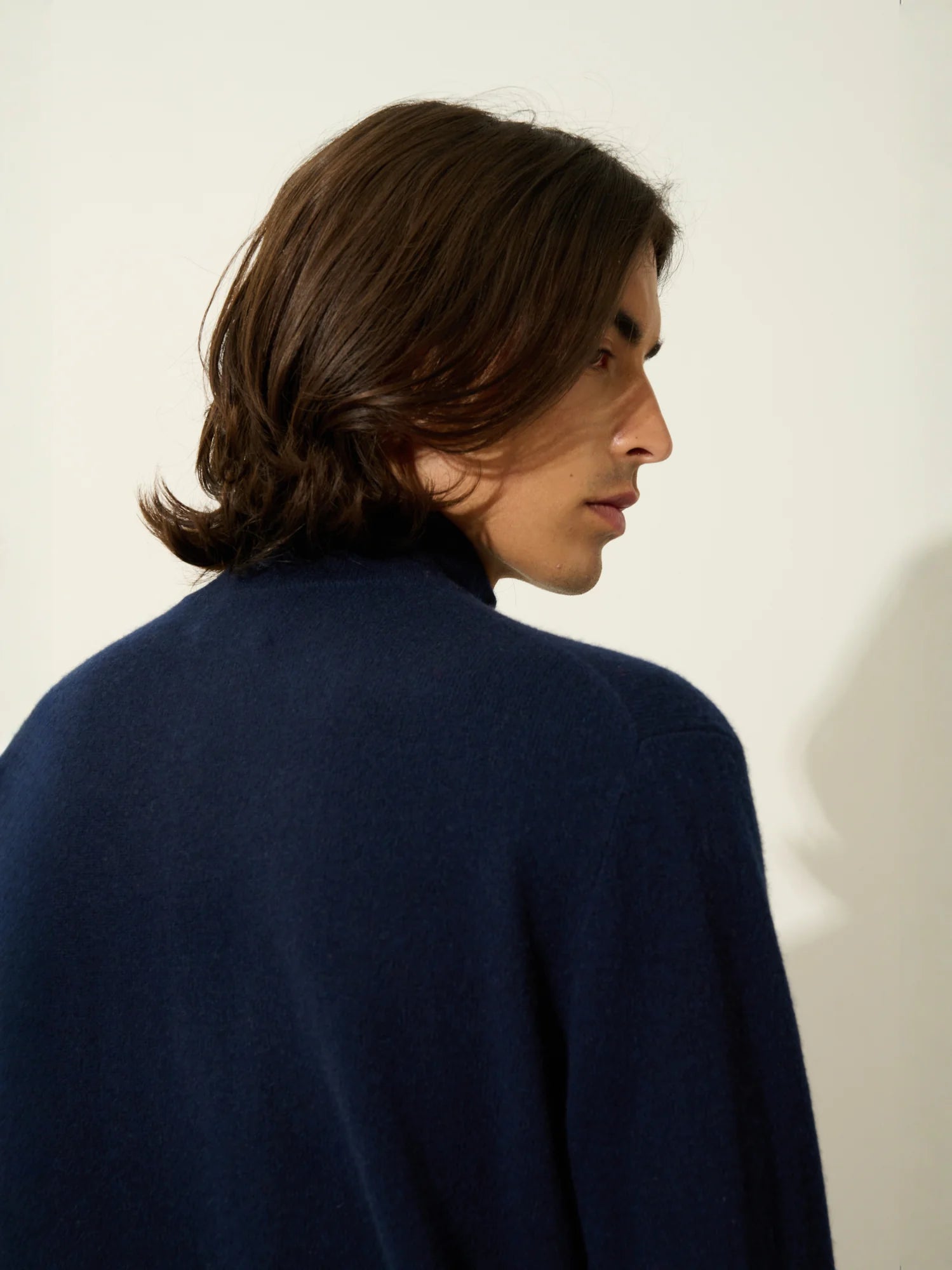 AMBIN pull camionneur bleu marine