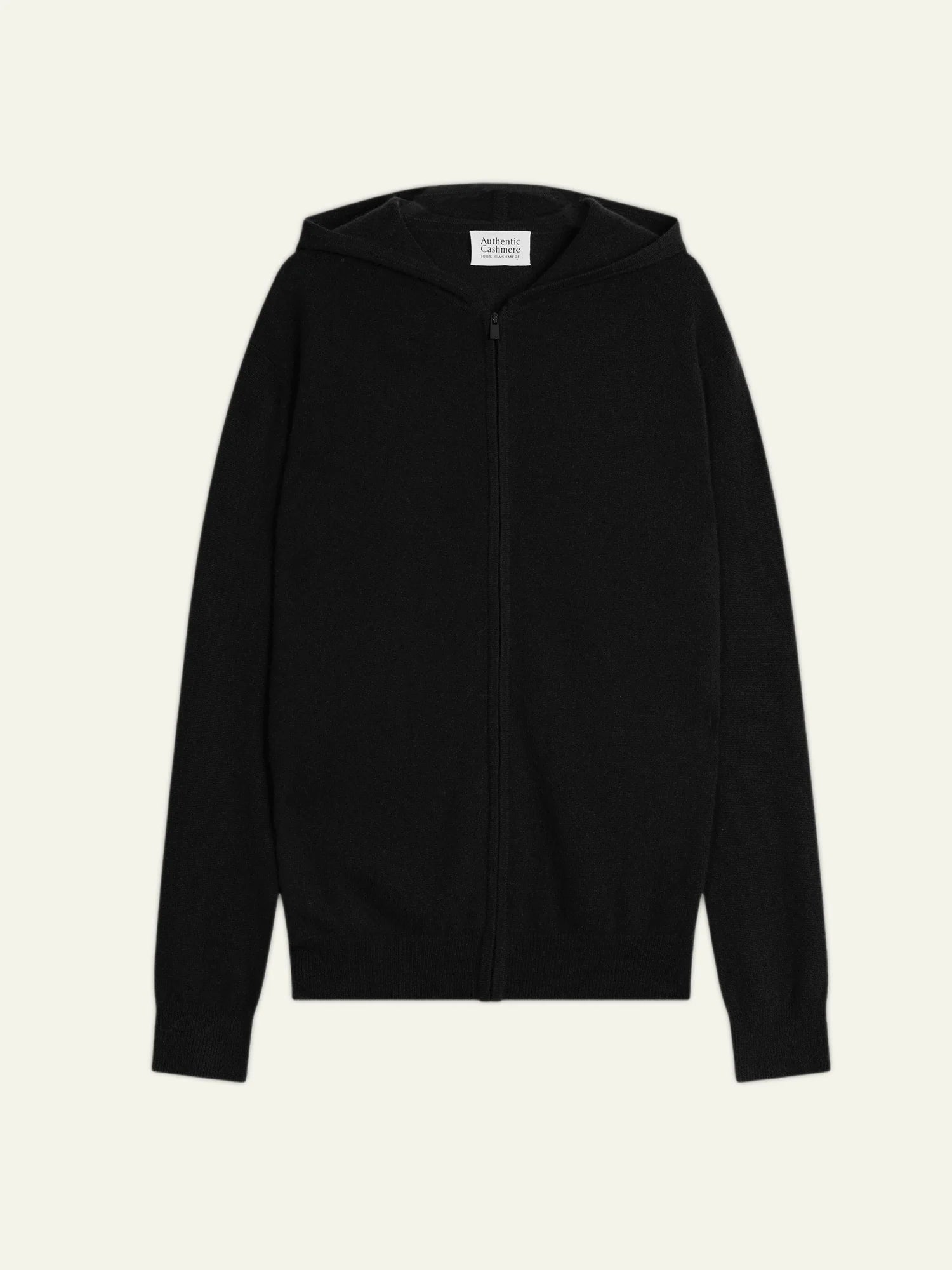 NEURRE gilet zippé capuche noir