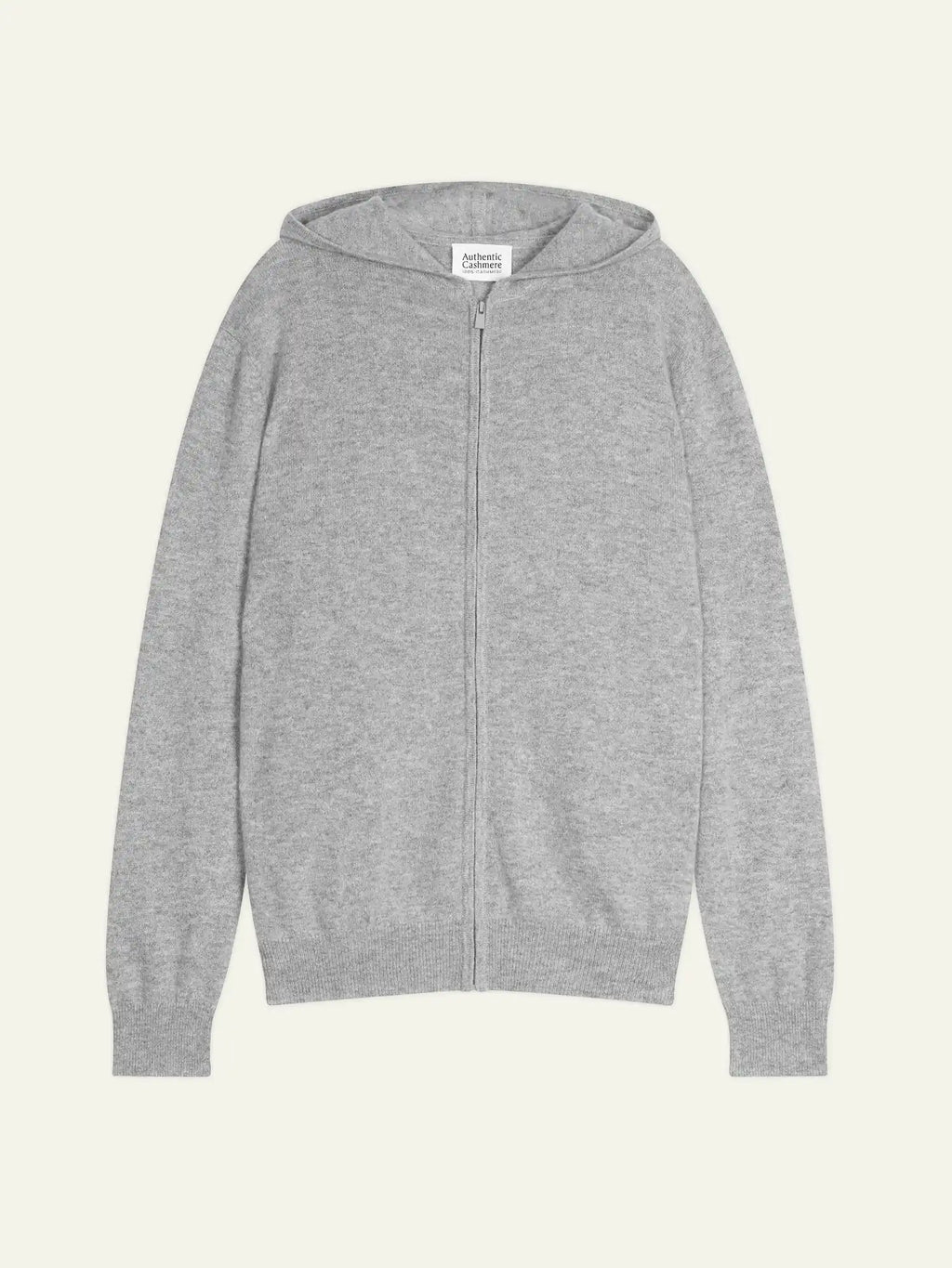NEURRE gilet zippé capuche nuage chiné
