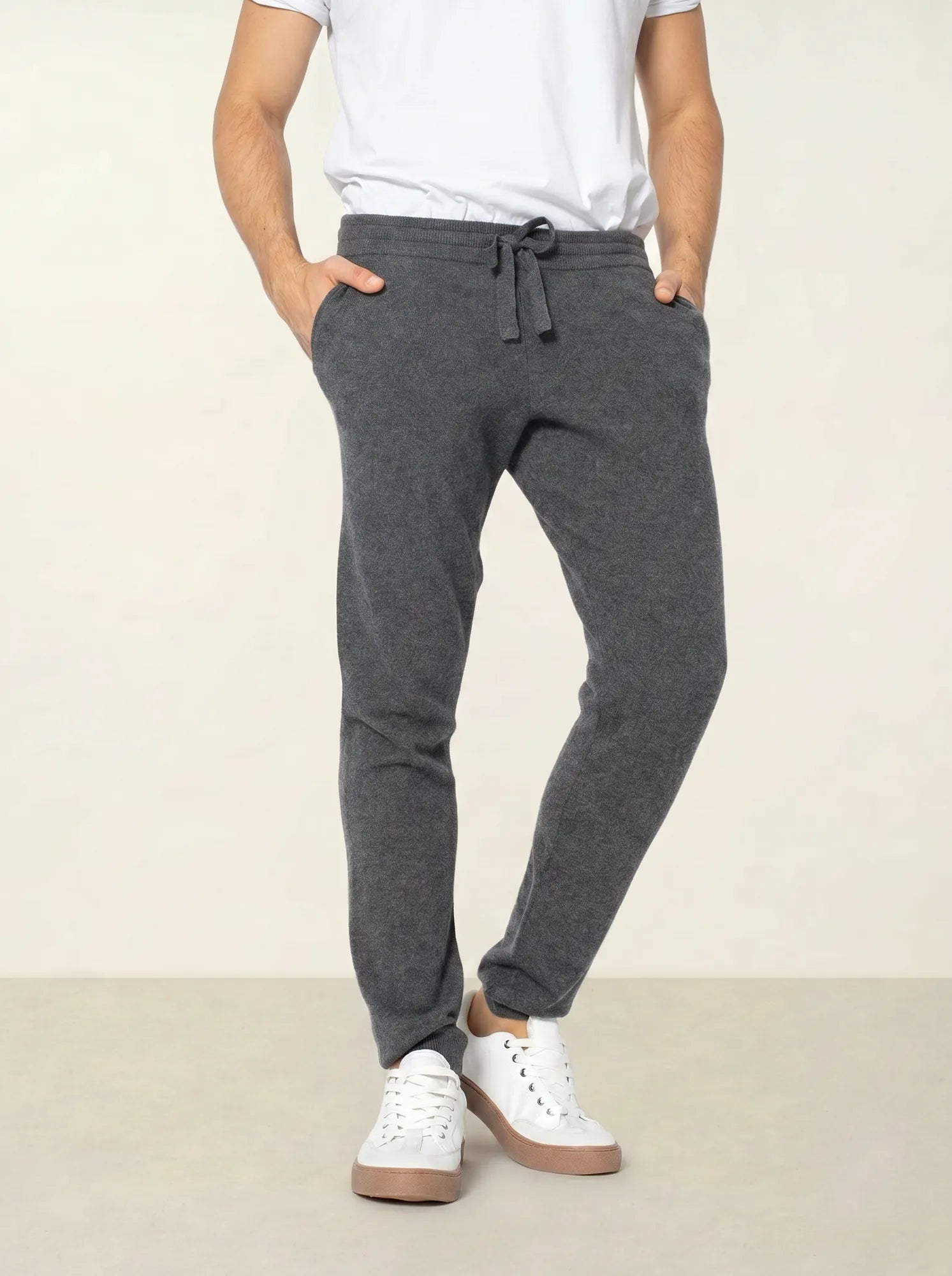BICHET jogging anthracite chiné