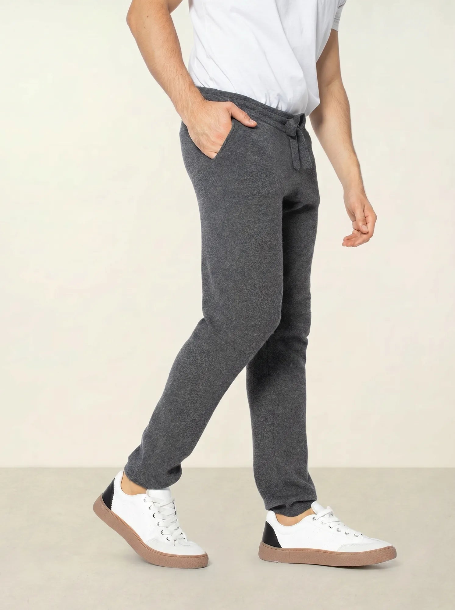 BICHET jogging anthracite chiné