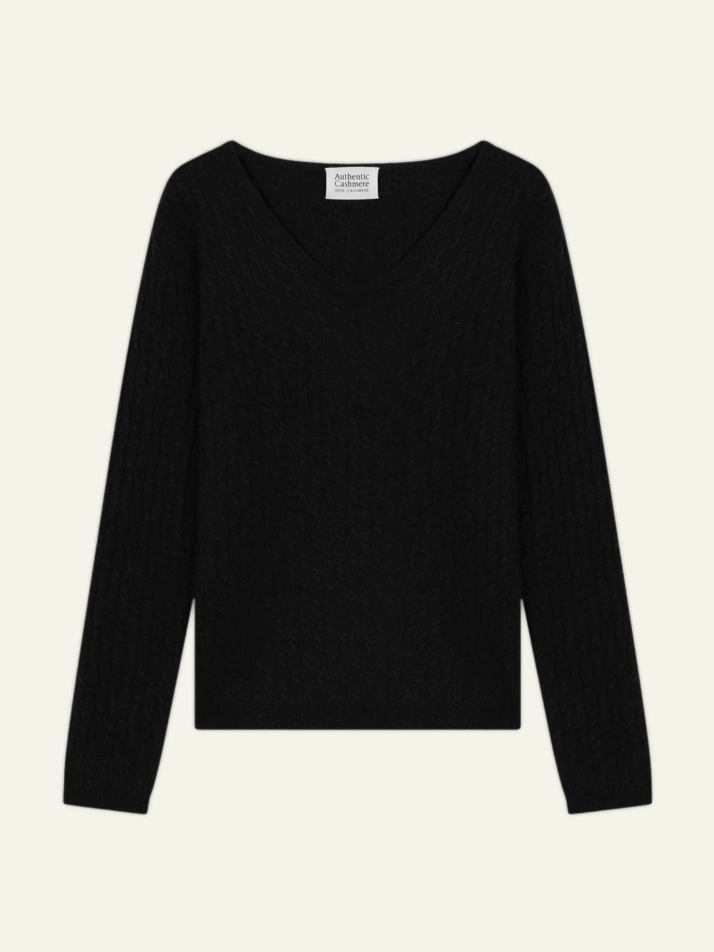 GRASMOOR pullover v-ausschnitt schwarz
