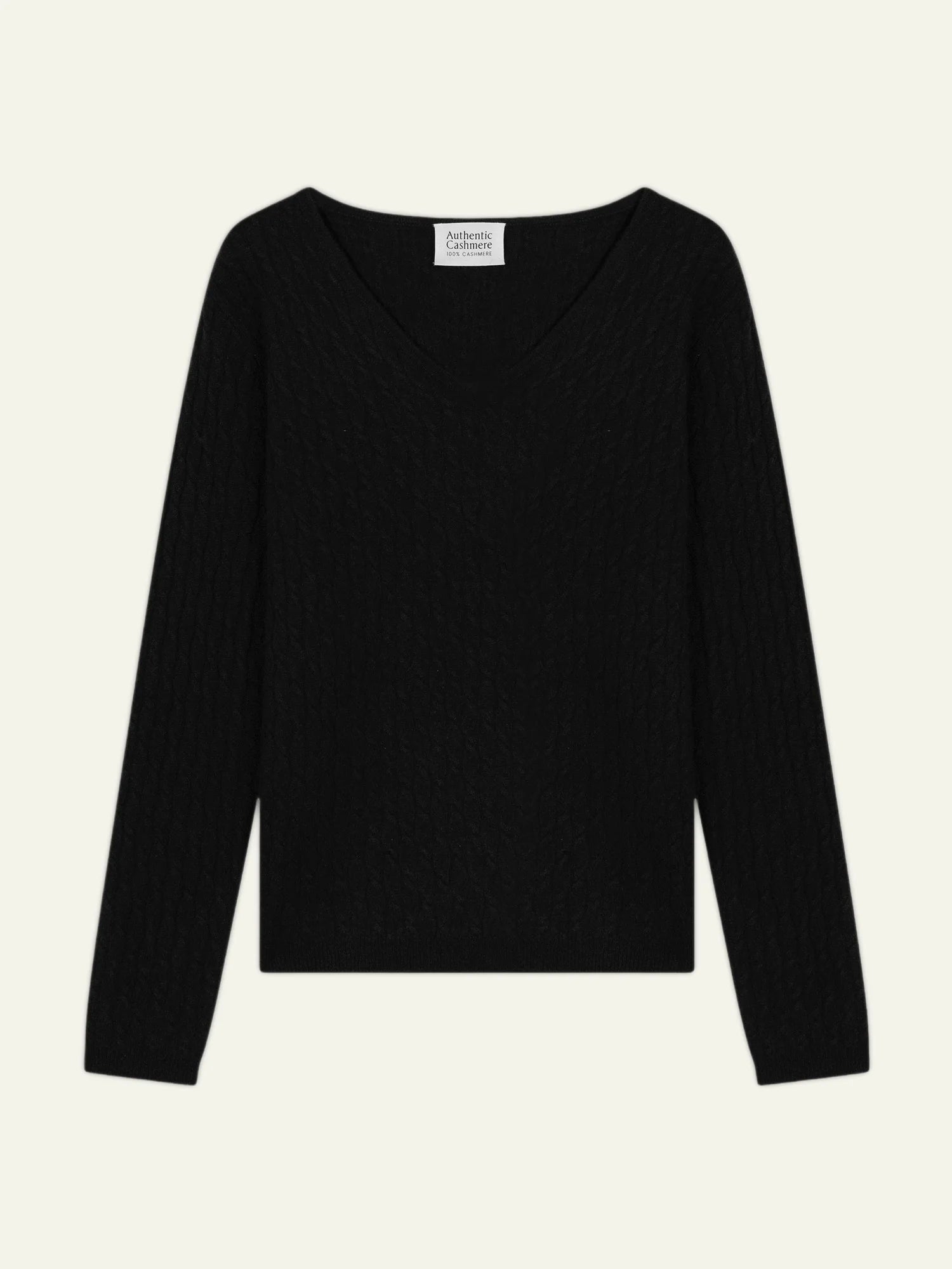 GRASMOOR pullover v-ausschnitt schwarz