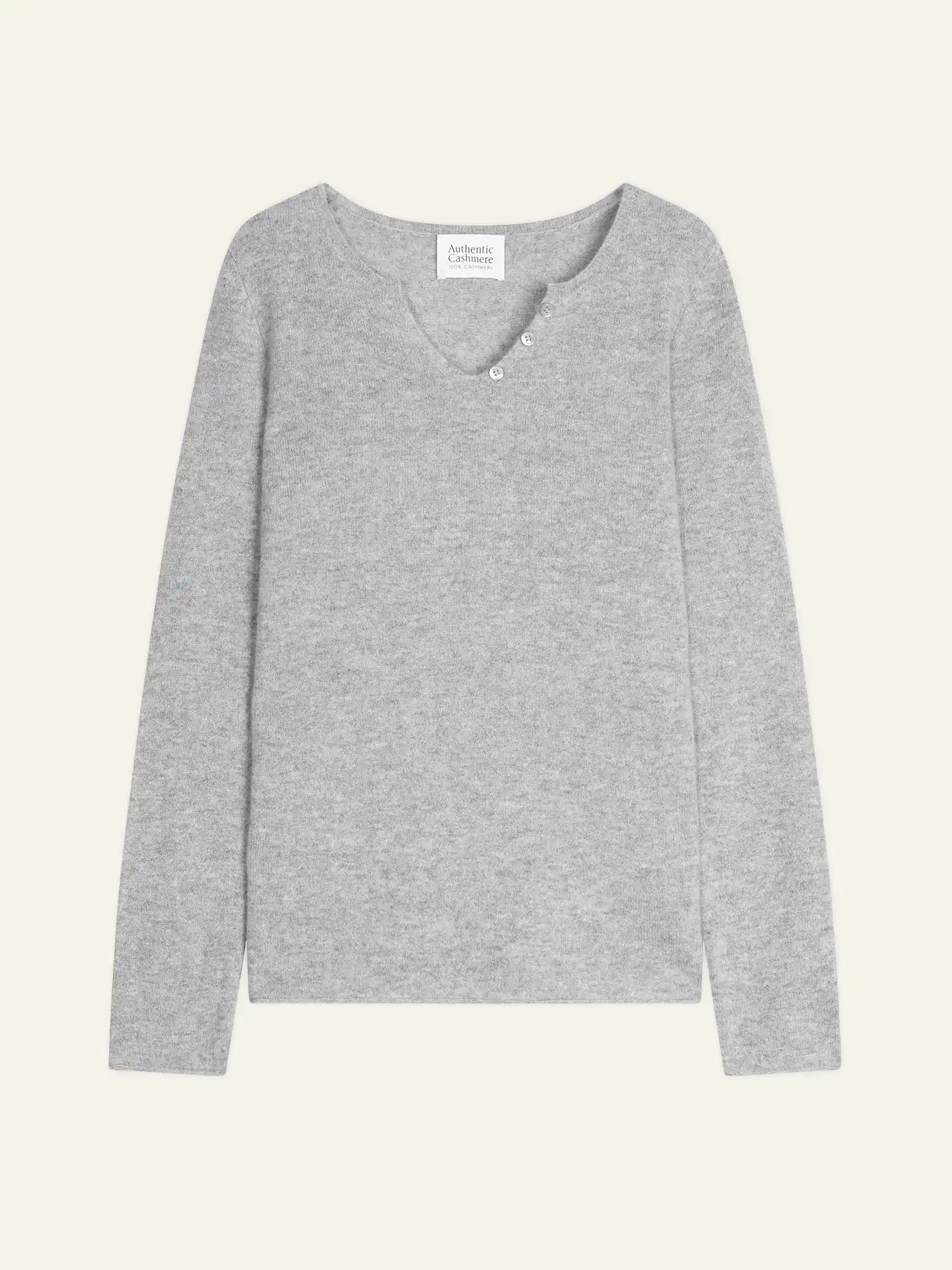 BODMIN pull col tunisien nuage chiné
