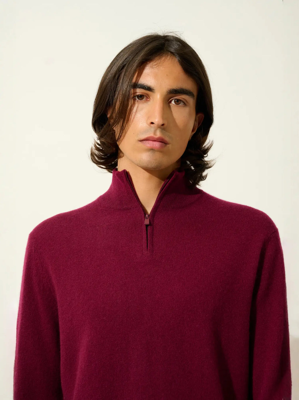 AMBIN pullover dockermütze bordeaux