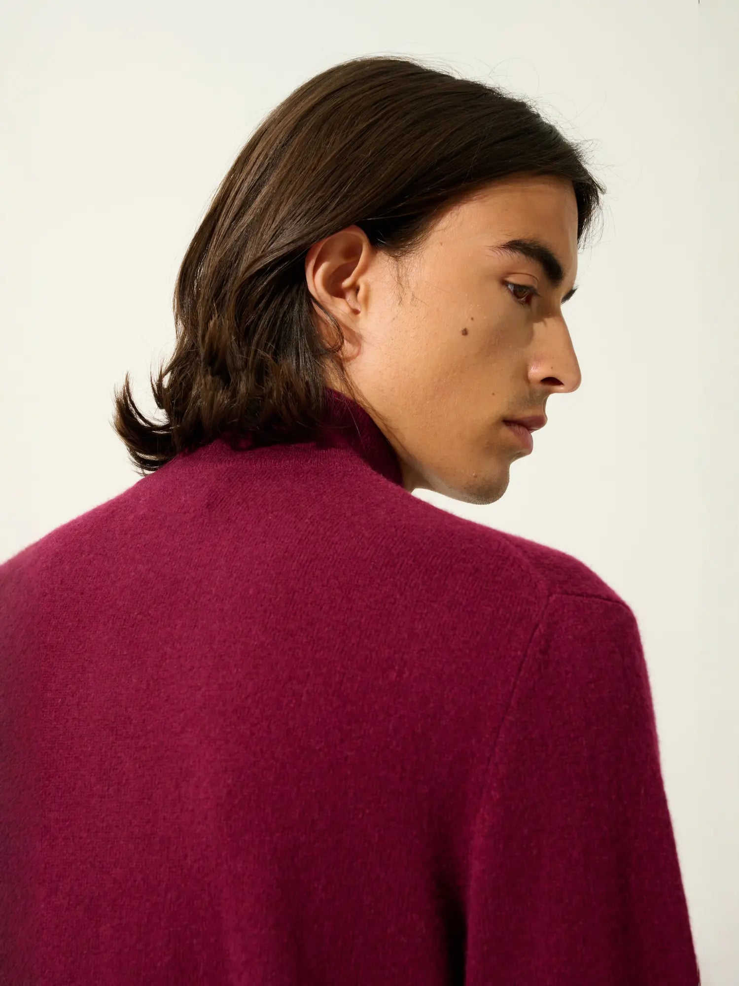 AMBIN pullover dockermütze bordeaux