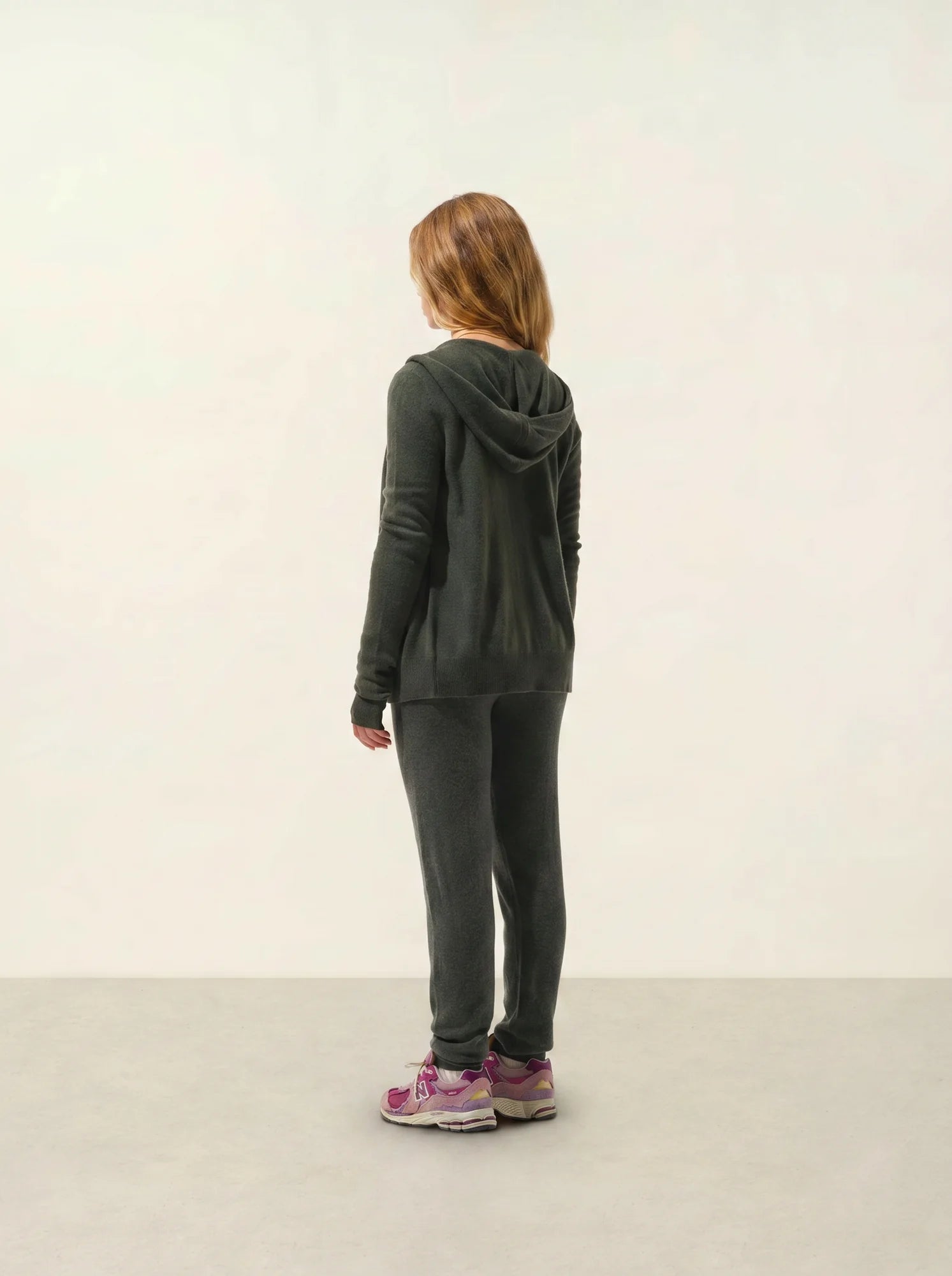 COLOMBIS gilet zippé capuche kaki