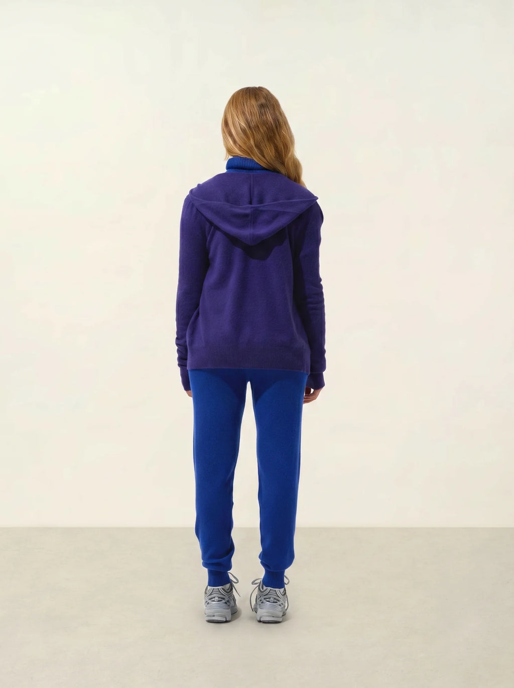 COLOMBIS weste mit reissverschluss mit kapuze violett