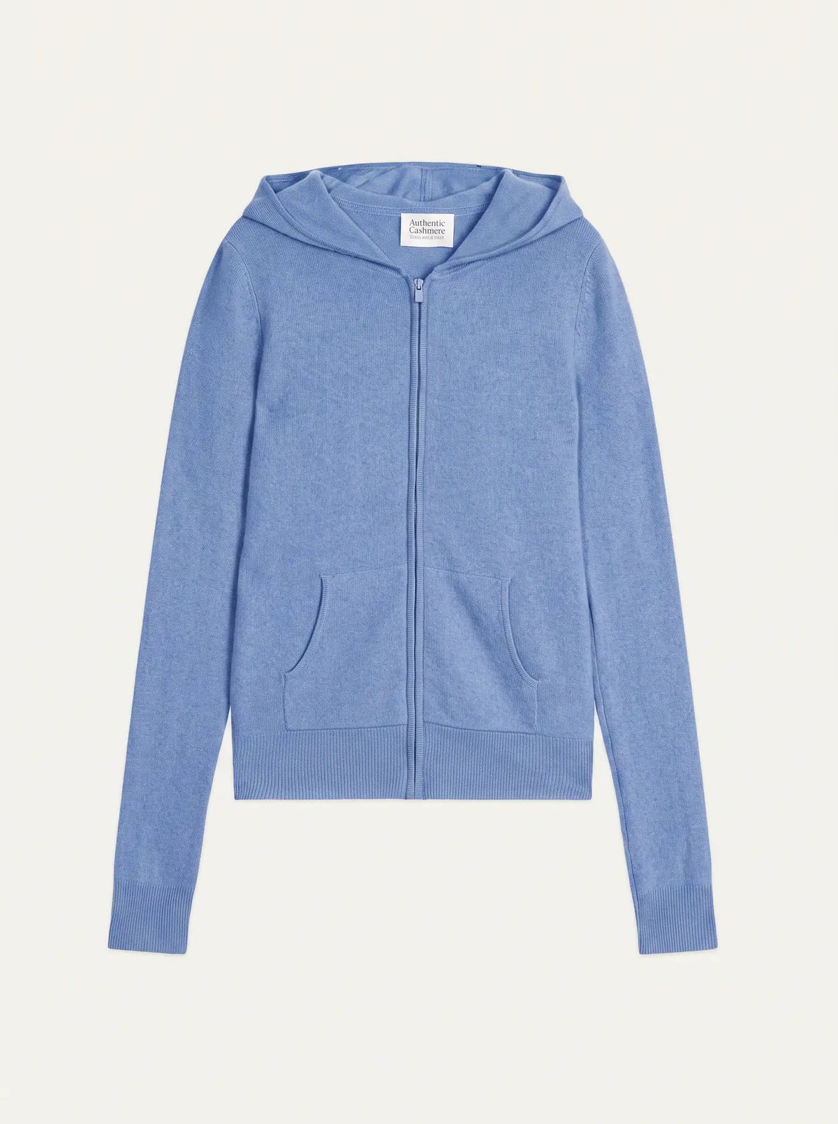 COLOMBIS Gilet Zippé Capuche Ciel