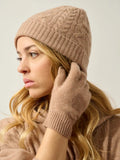 ROC Gants 4 Fils Camel Chiné