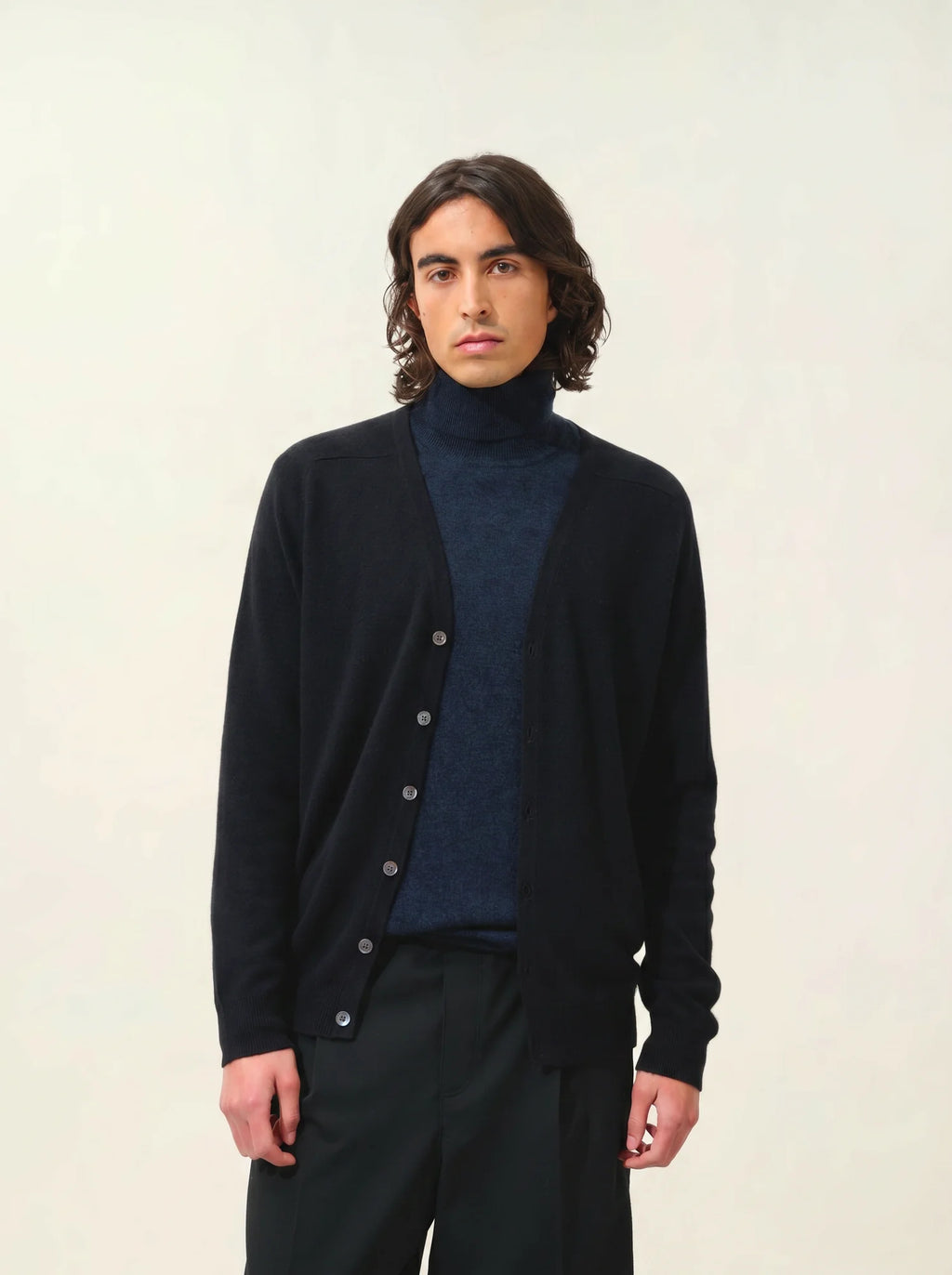 PIPA cardigan col V noir