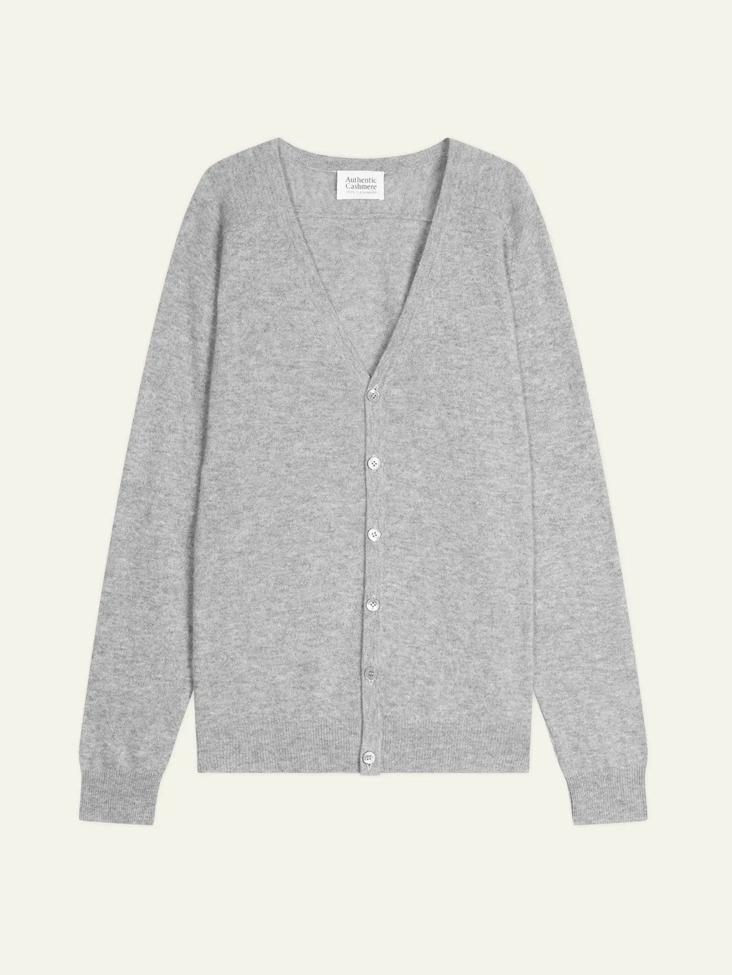 PIPA strickjacke v-ausschnitt wolke meliert