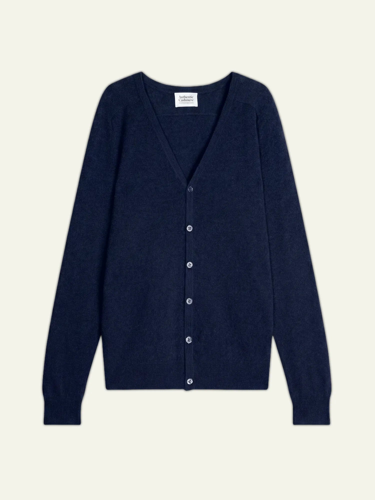 PIPA cardigan col V bleu marine