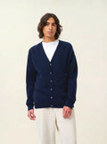 PIPA cardigan col V bleu marine