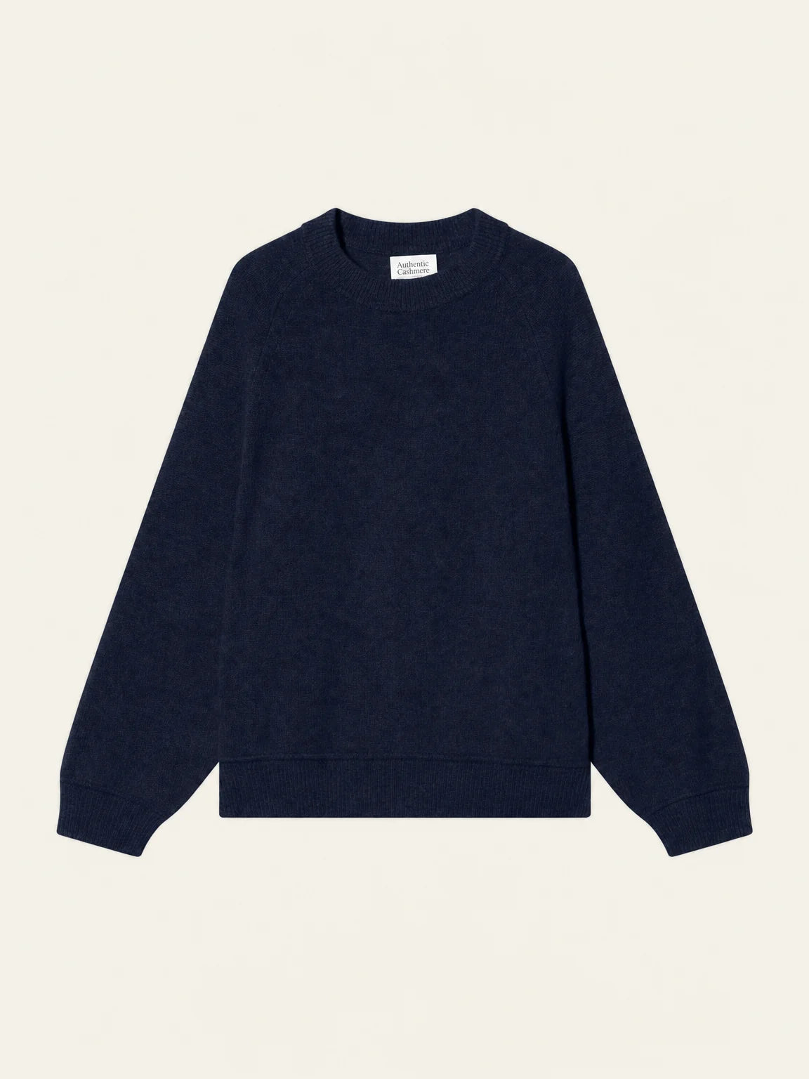ADORIA pullover rundhalsausschnitt 4-fädig marineblau
