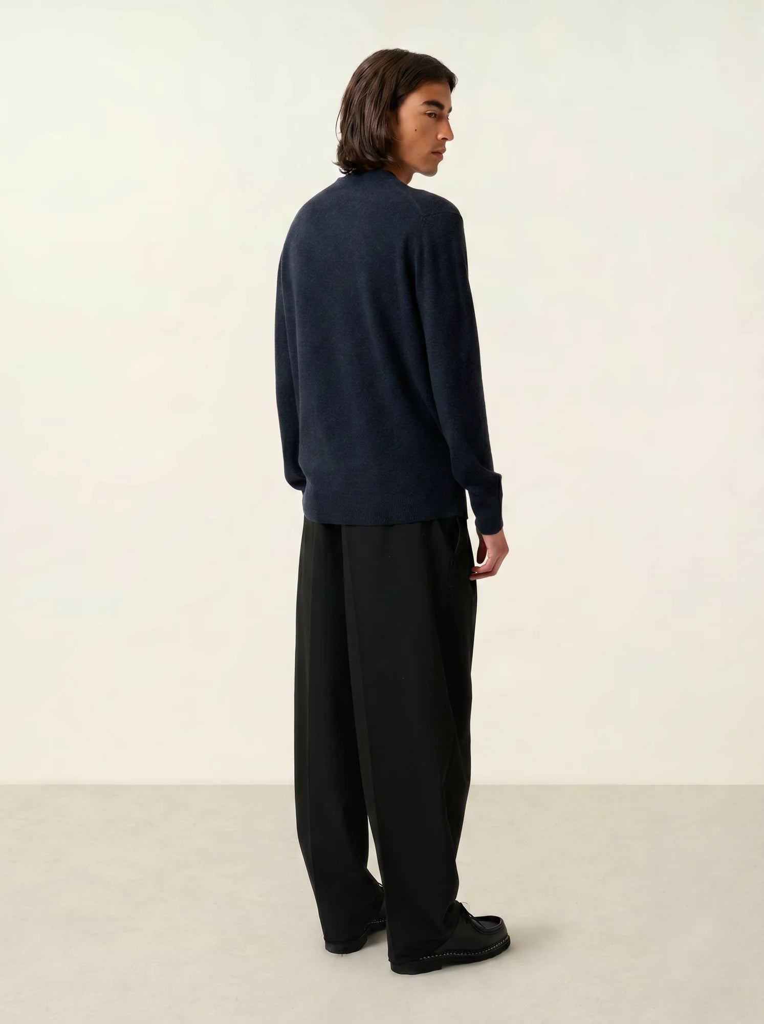 LASYA pullover stehkragen caviar