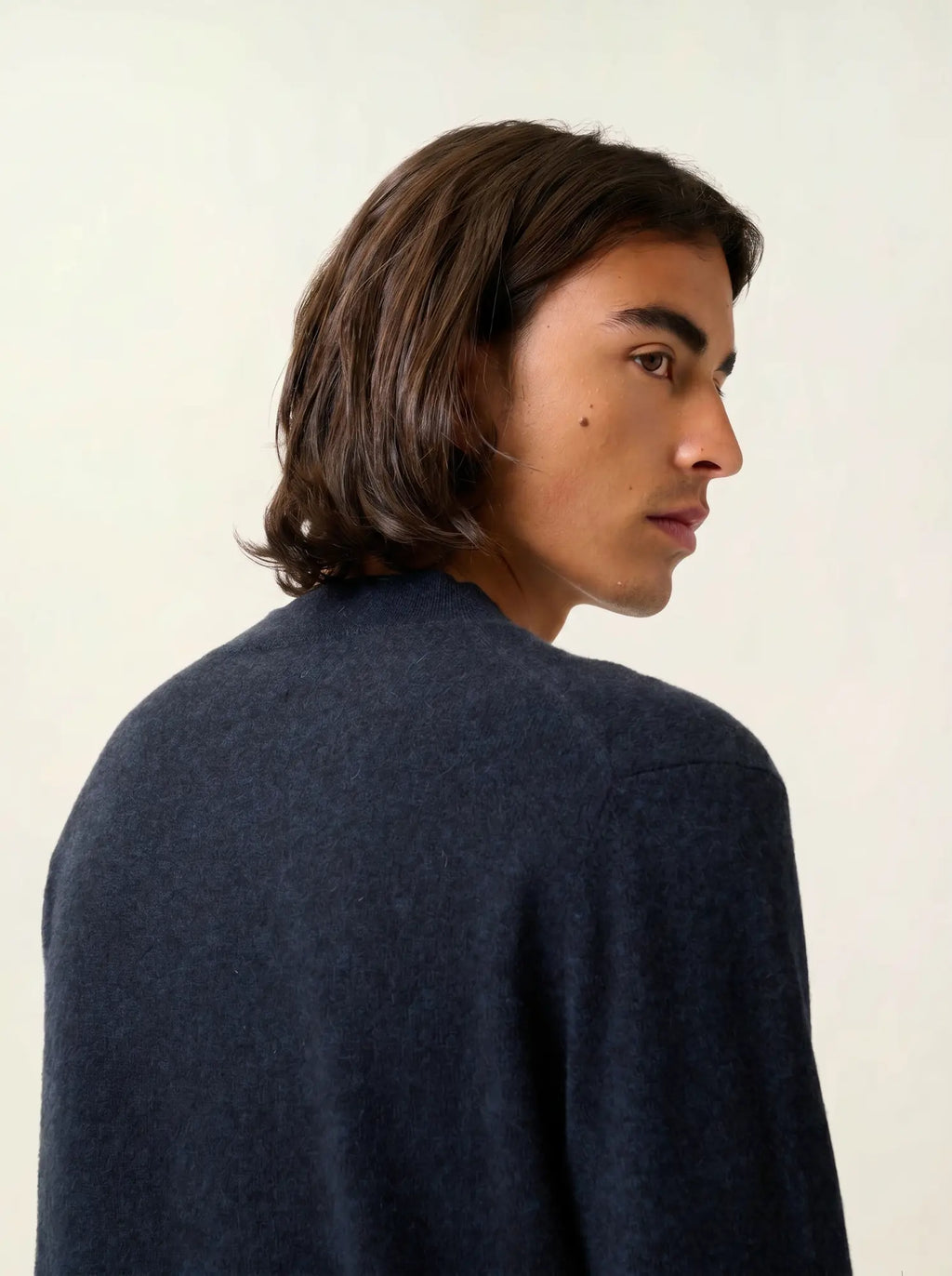 LASYA pullover stehkragen caviar
