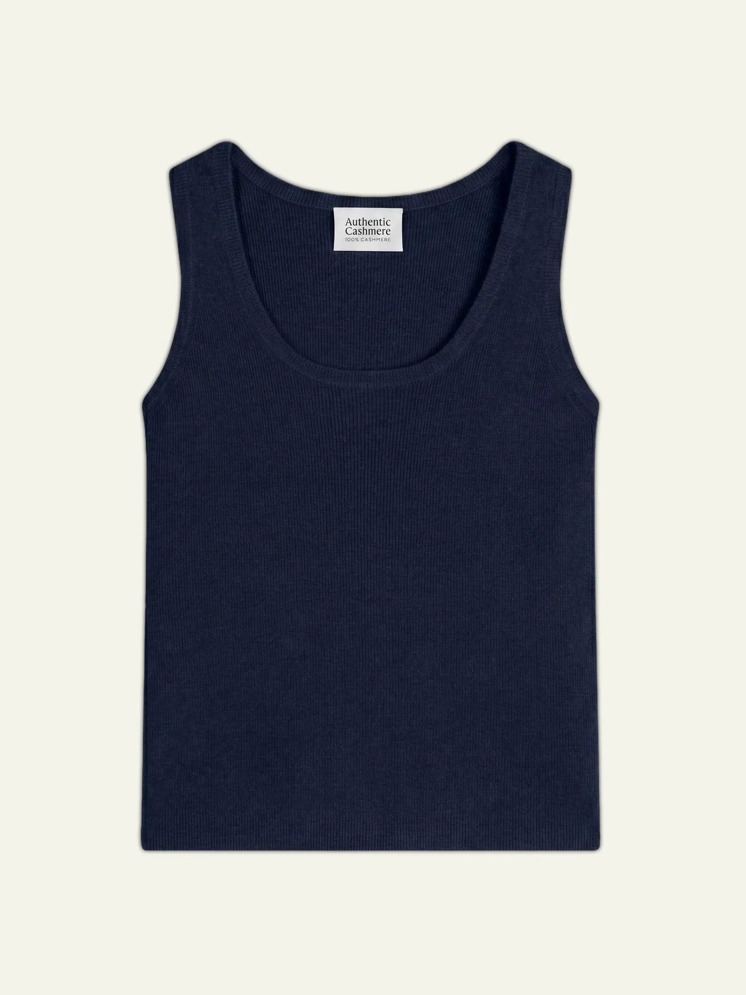 BOBBY Top U-Ausschnitt Marineblau