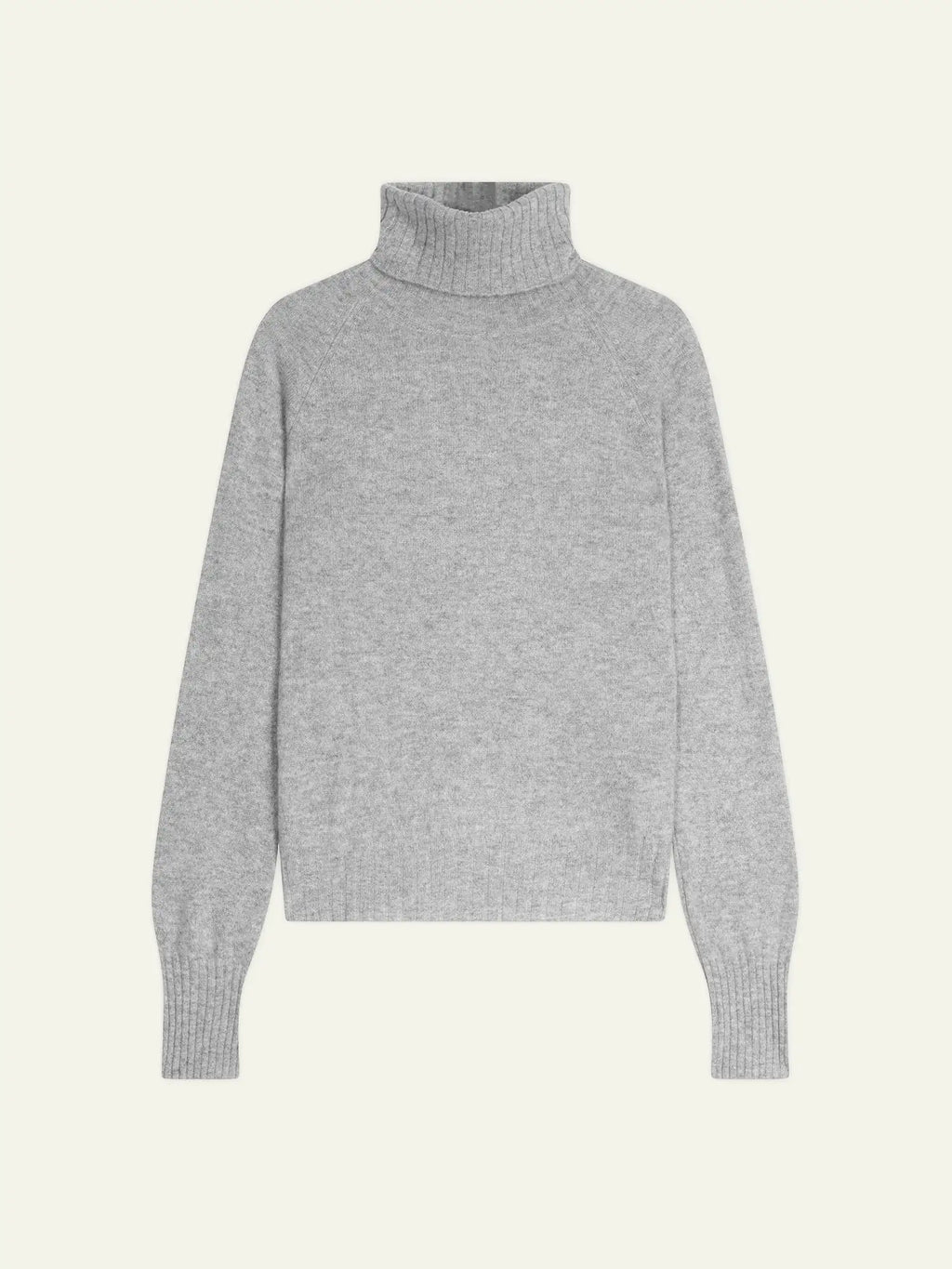 CASSY pull col roulé nuage chiné