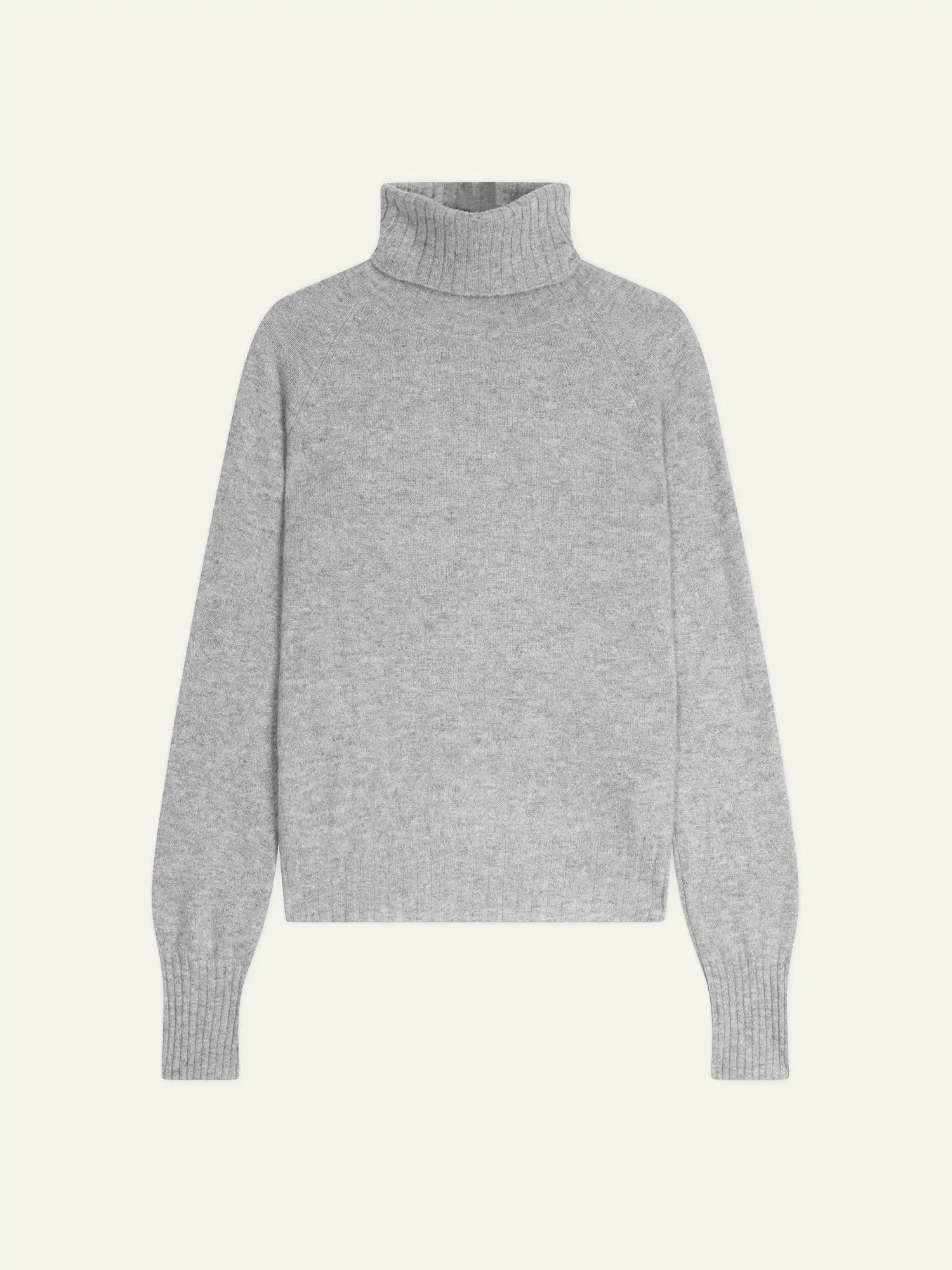 CASSY pull col roulé nuage chiné