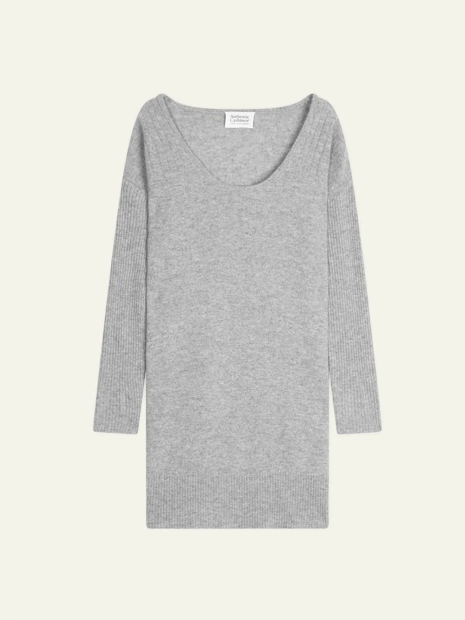 DANA Dress U-Neck Heather Cloud